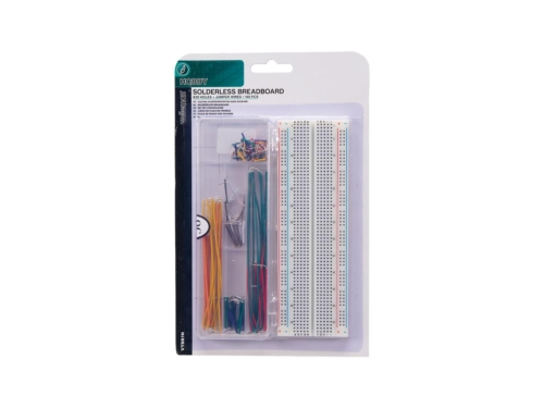 SOLDERLESS BREADBOARD - 830 HOLES + JUMPER WIRES - 140 pcs