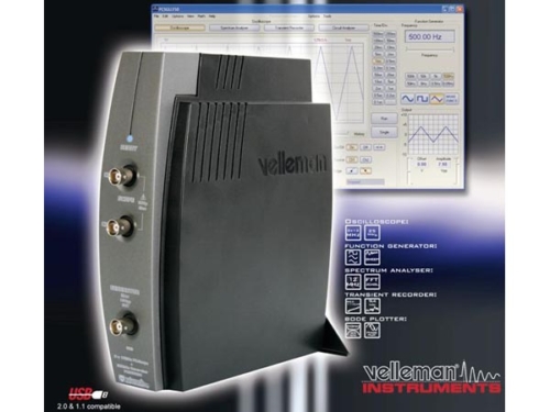 USB-PC SCOPE + GENERATOR (2 CHANNELS)