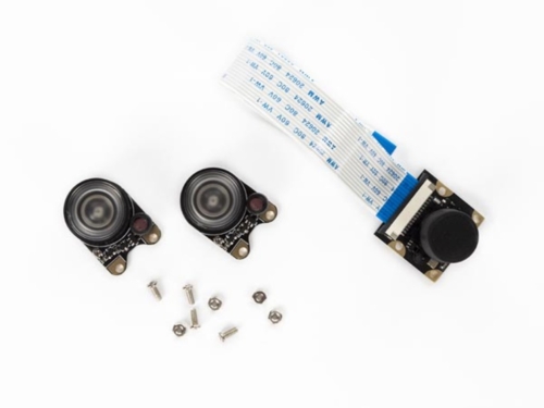 MODULE CAMÉRA AVEC 2 LED IR POUR RASPBERRY PI